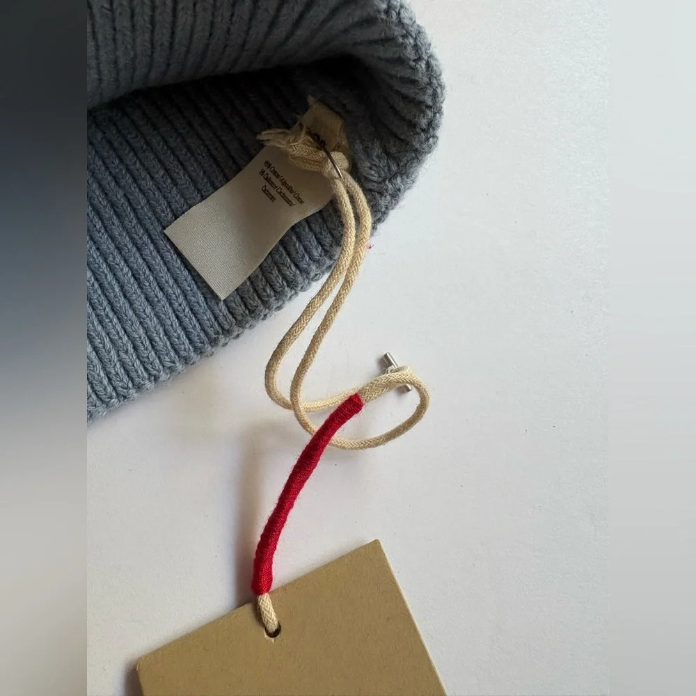 Ellen Degeneres Light blue LOVE Knit Beanie - Picture 3 of 5